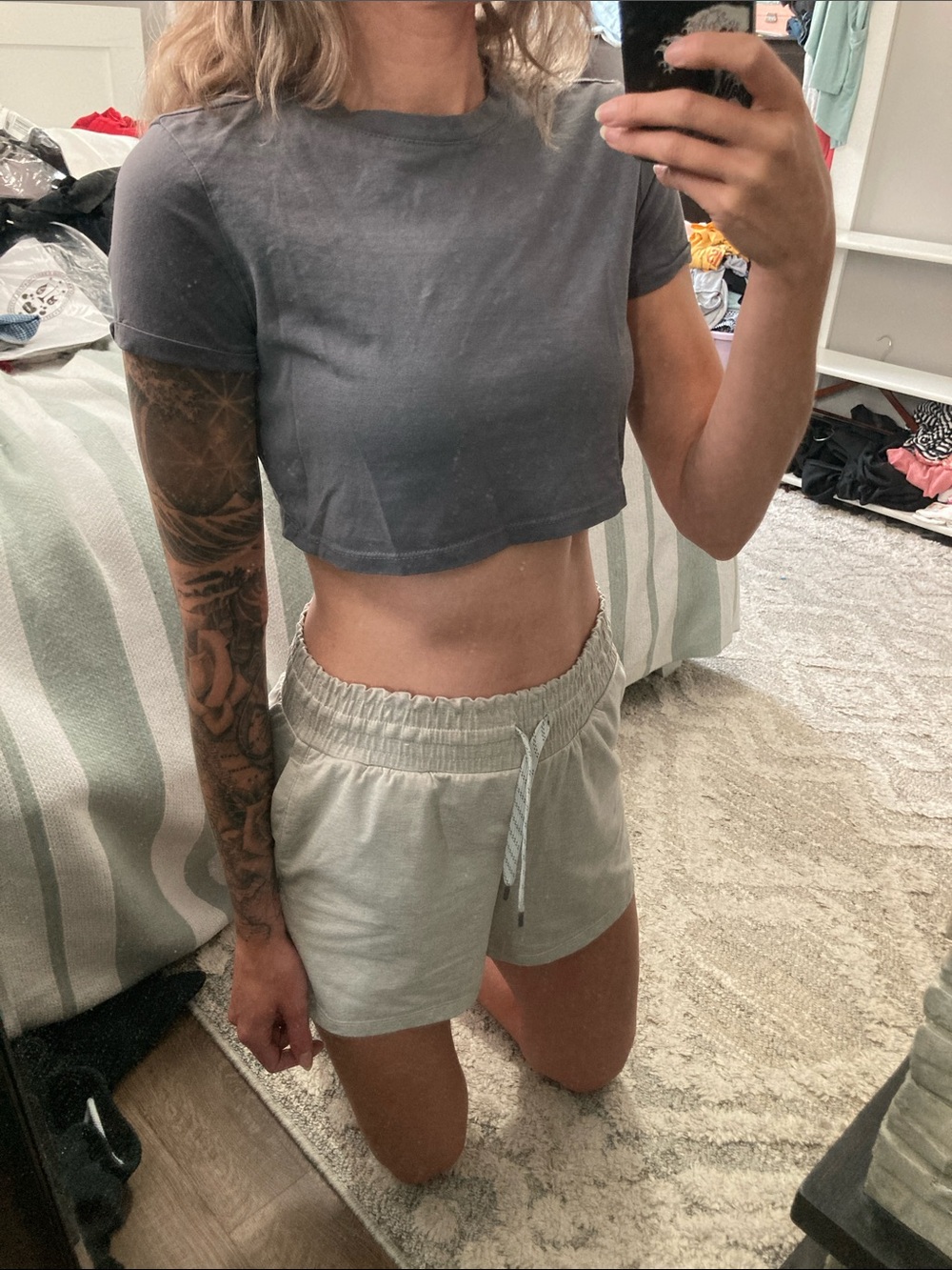 Super cropped t shirt